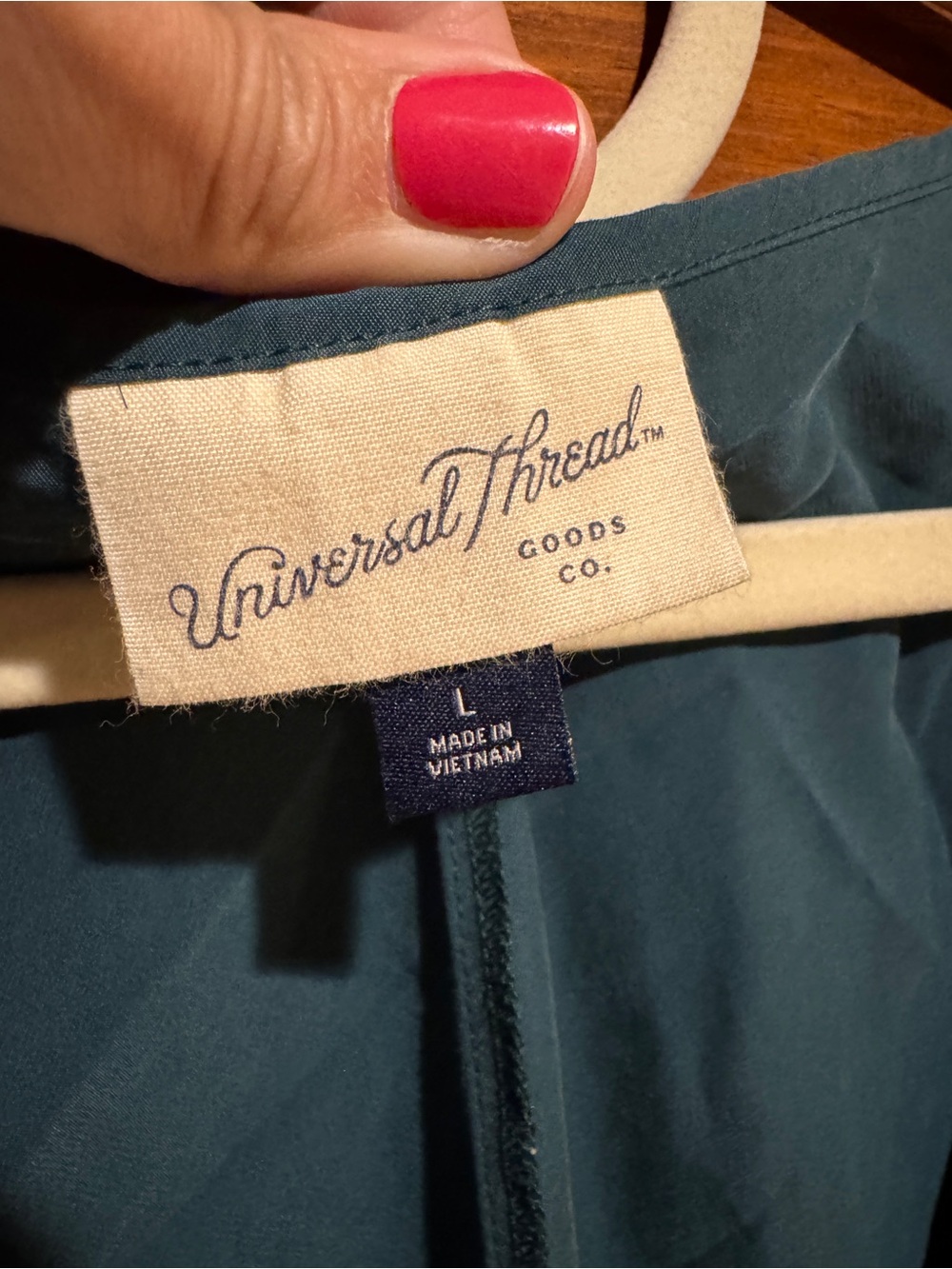 Universal Thread Teal Scoop Neck Midi Tank Dress - Picture 5 of 9